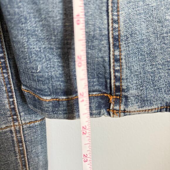 Hot Kiss Y2K Denim Blazer Jacket Sz M - Picture 6 of 6